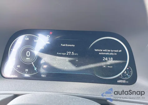 2021 Hyundai Sonata Sel Plus z USA, uszkodzony, nr VIN 5NPEJ4J25MH107015